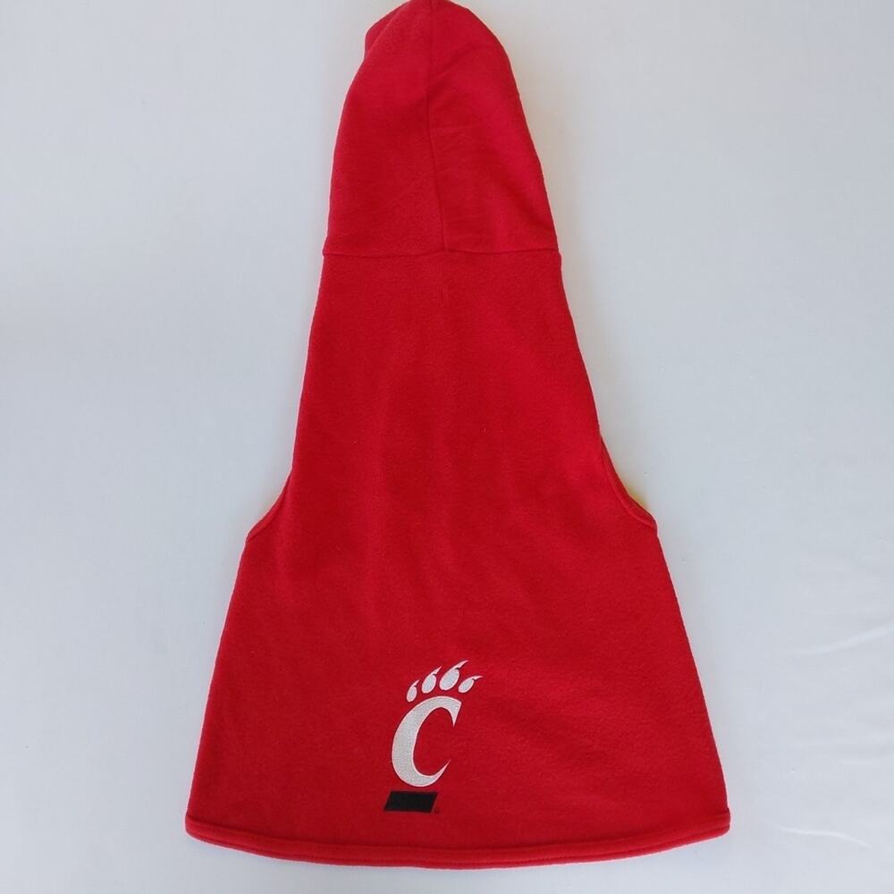 All Star Dogs NCAA Cincinnati Bearcats Dog Hooded Sweatshirt XL